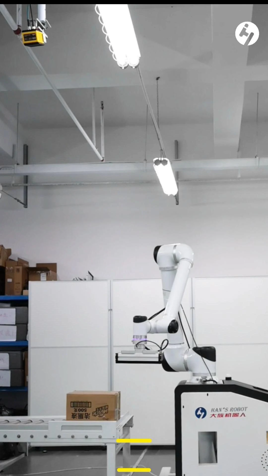 Huayan Robotics — роботизированная станция паллетирования