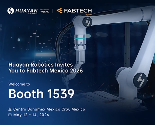 Huayan Robotics дебютирует в Америке на выставке FABTECH Mexico 2026 после листинга на HKEX
