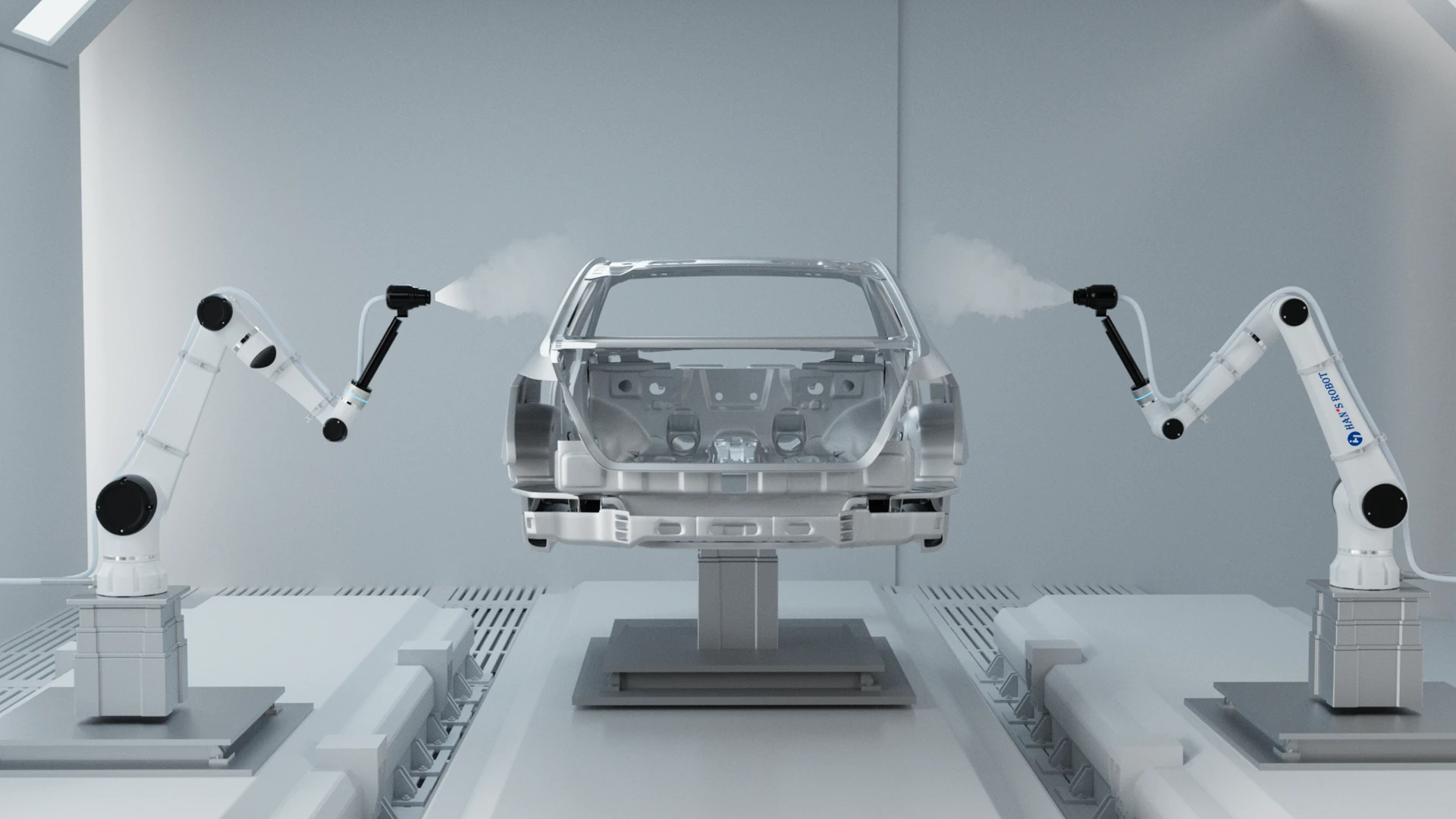 Повысьте свою эффективность с помощью робототехники Huayan Robotics: робот-распылитель