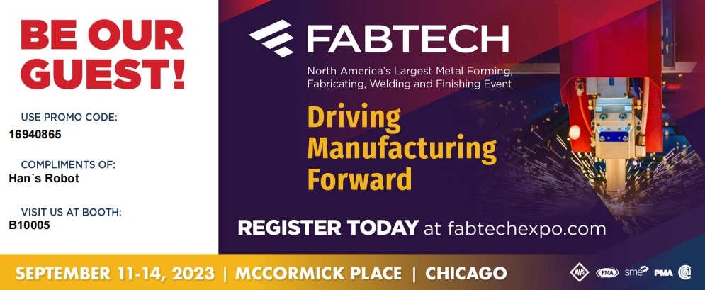 Развитие производства на выставке FABTECH 2023: откройте для себя модернизированную автоматизированную сварочную станцию ​​Huayan Robotics